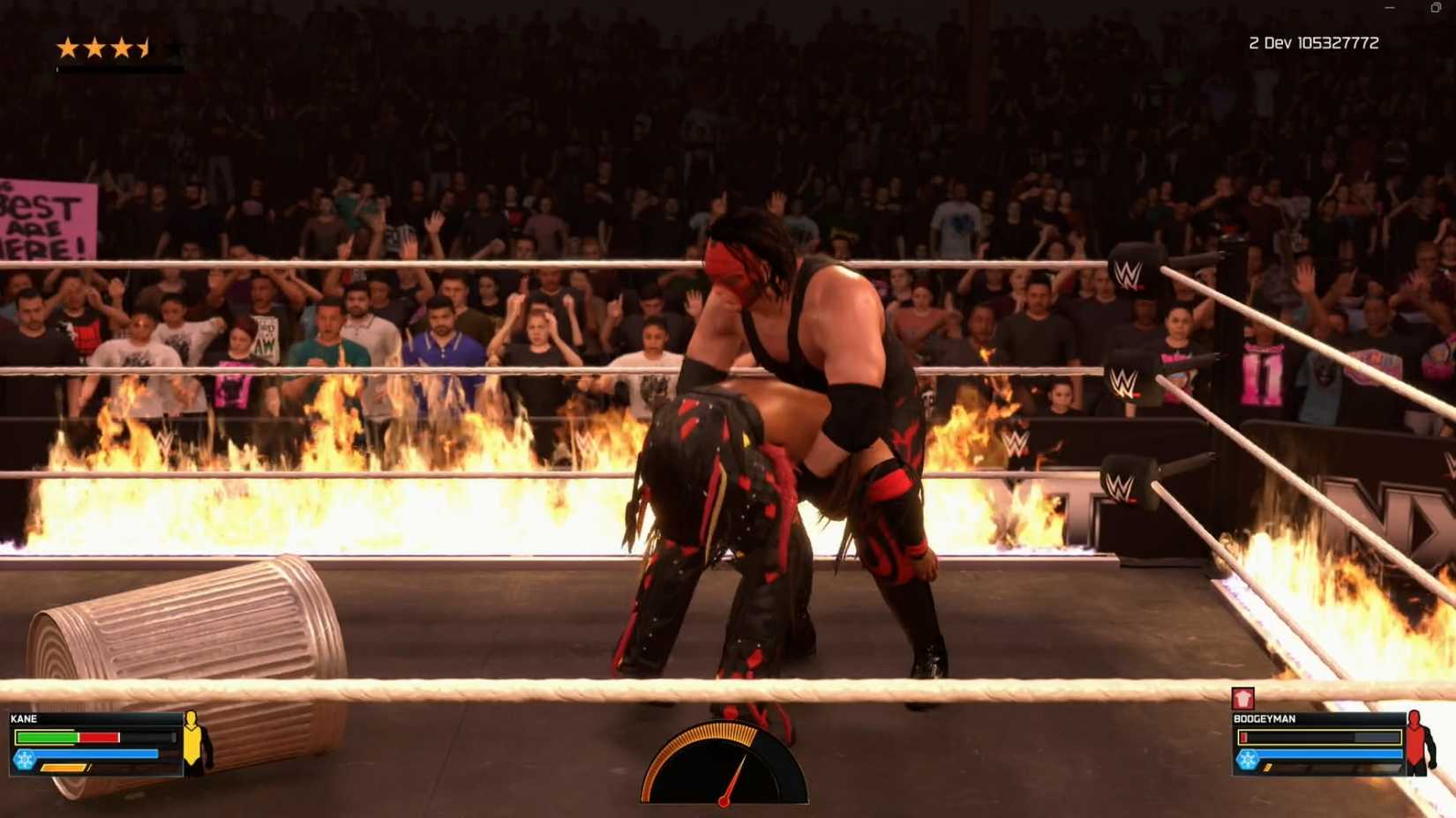WWE 2K26 Inferno Match