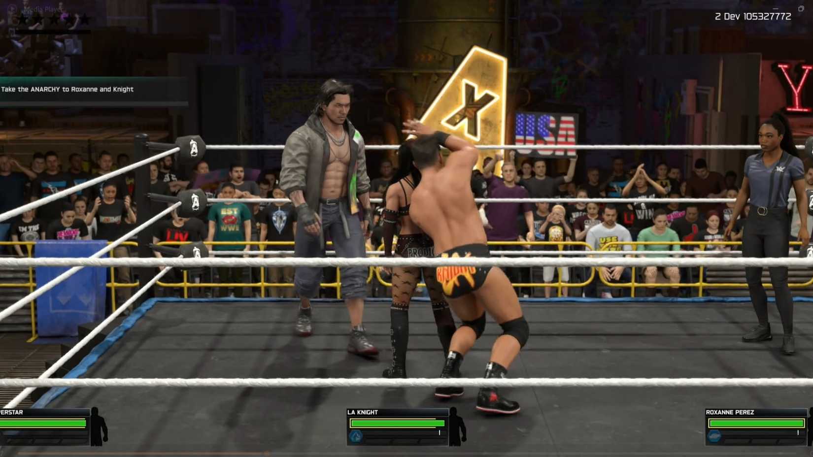 WWE 2K26 The Island match