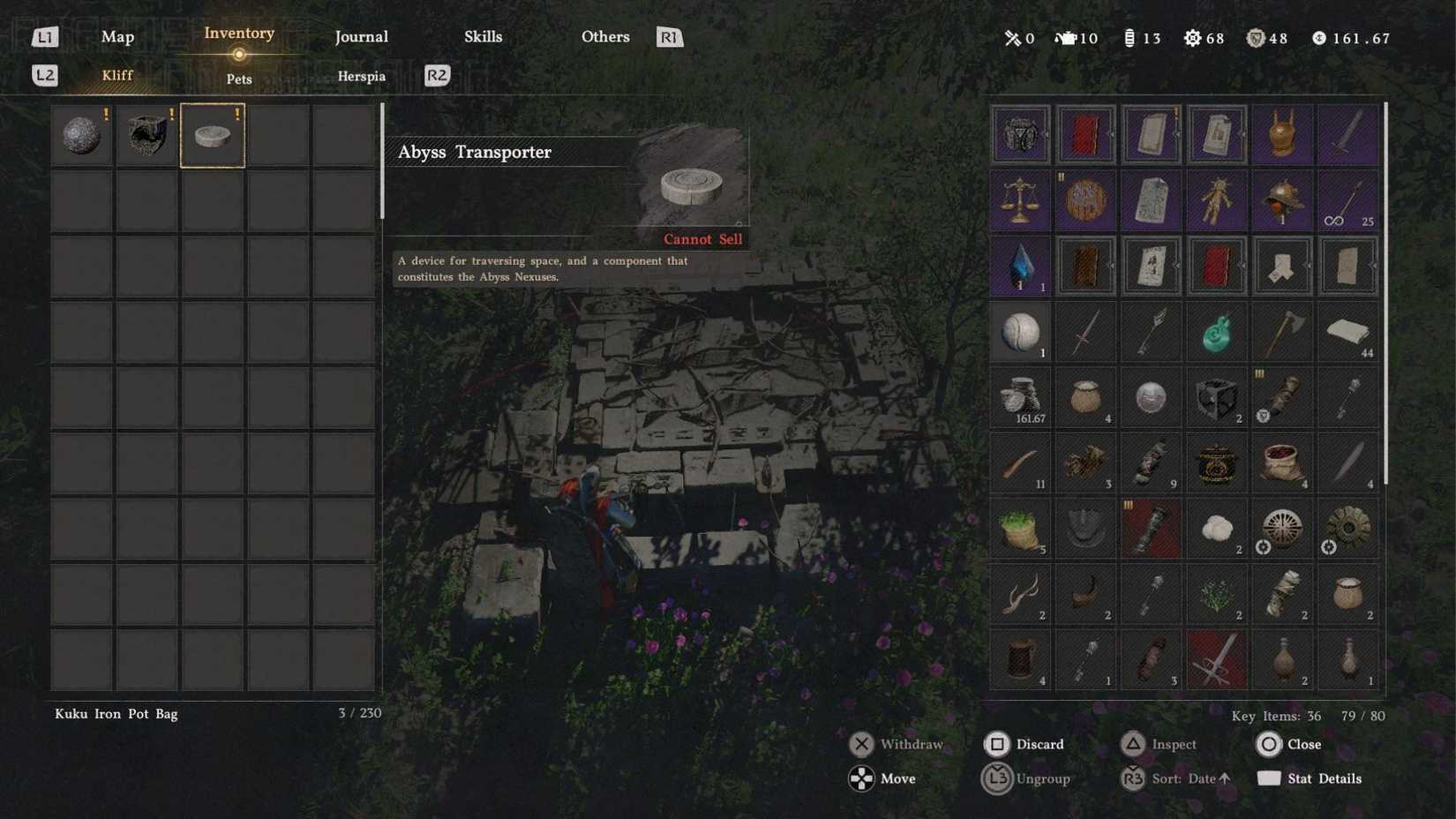 Abyss Nexus transporter in Kuku Pot Crimson Desert