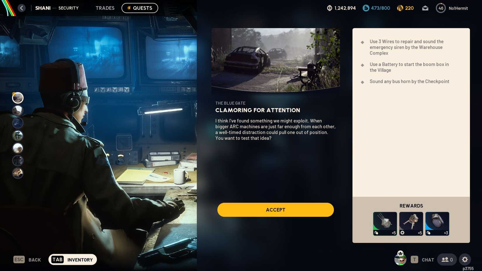 ARC Raiders Shani Quest-1