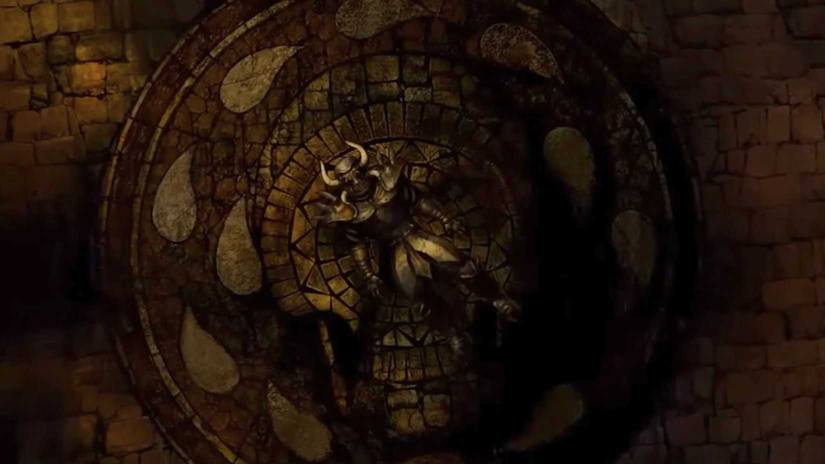 Baldur's Gate defeated Sarevok lying on Bhaal