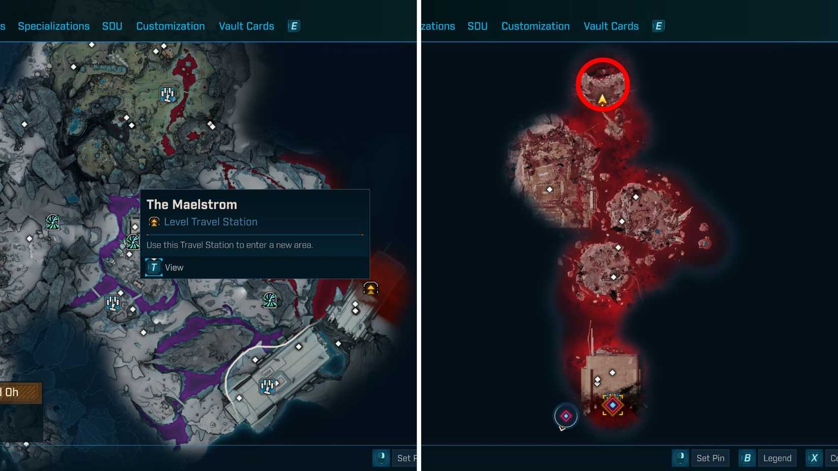 Borderlands 4 Captain Willis Location Map