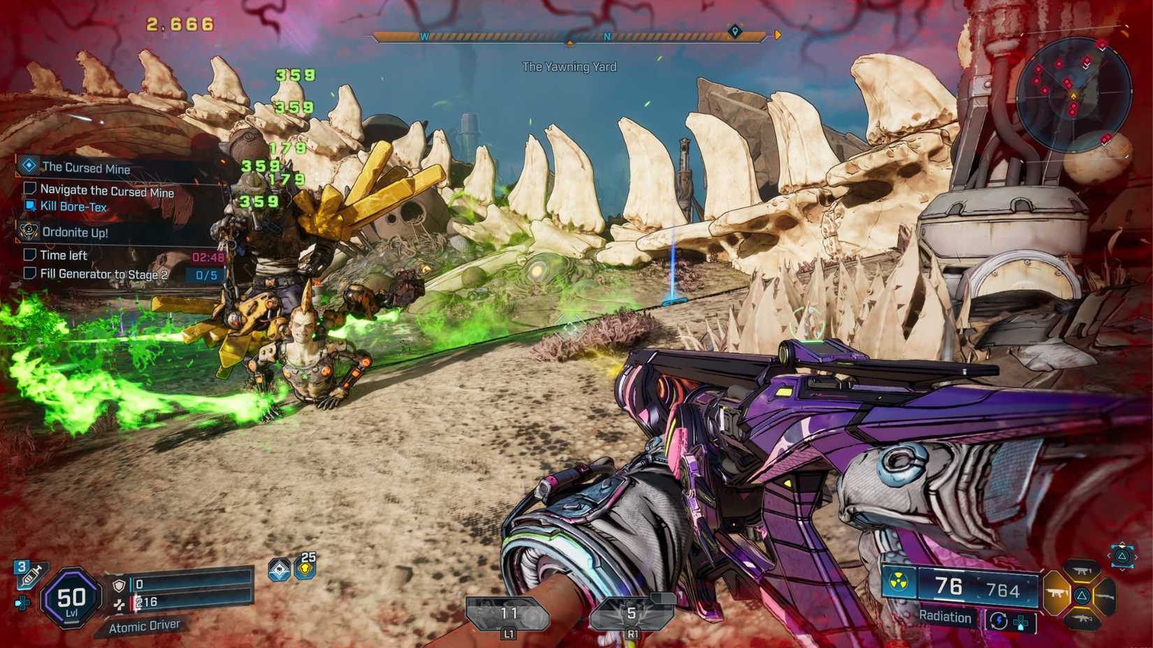 Borderlands 4 Ordonite Processing Event Crystal Enemy