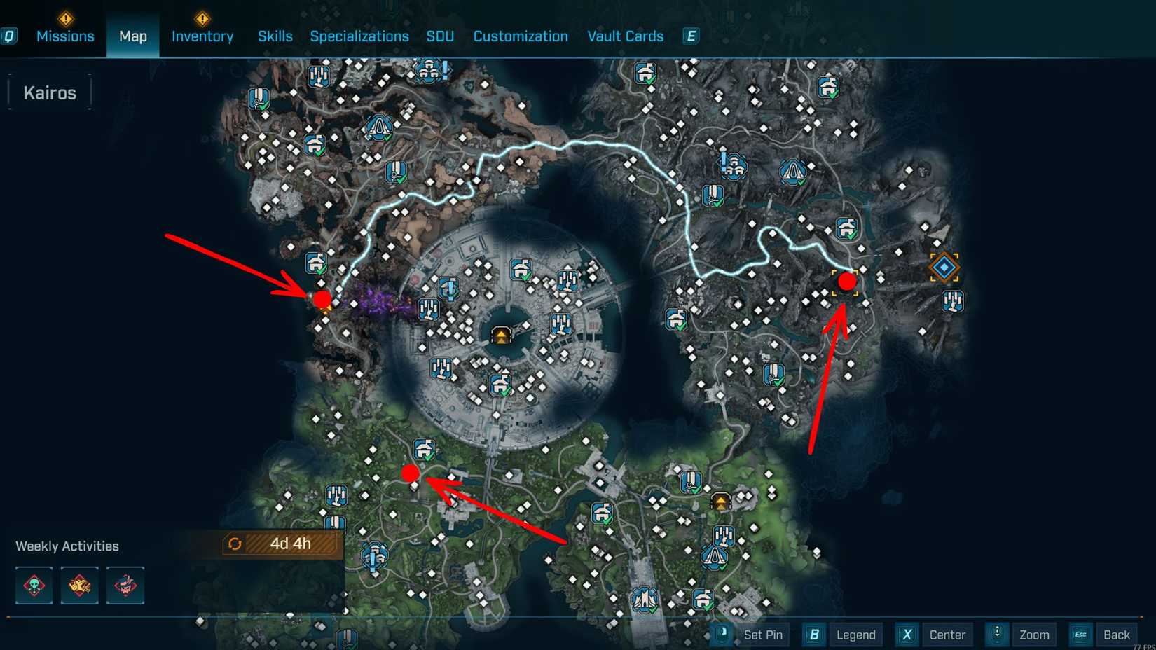 Borderlands 4 Ordonite Processing Event Map