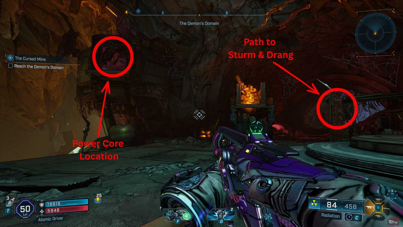 Borderlands 4 Sturm & Drang Power Core Location