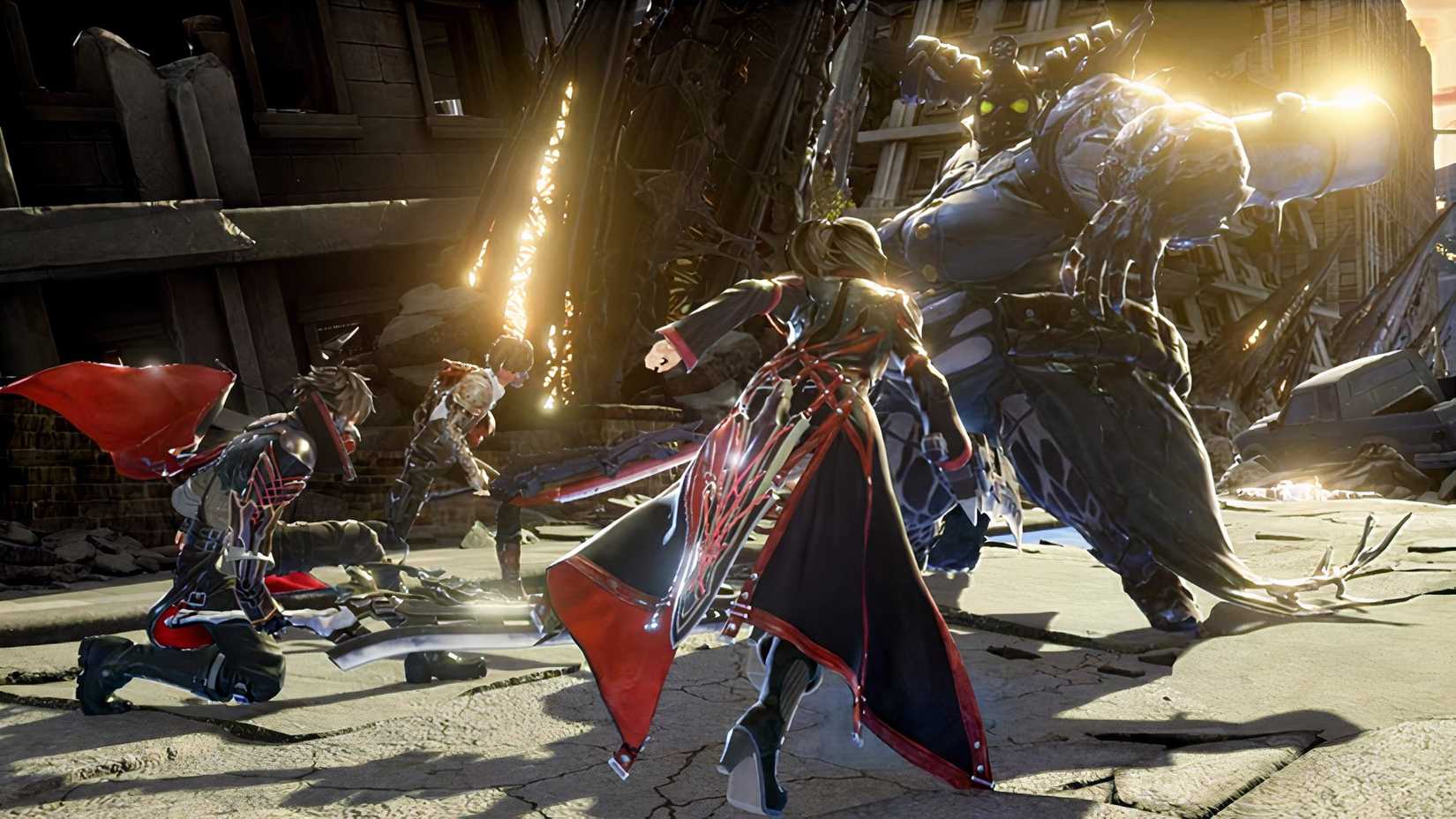 Code Vein co-op boss fight