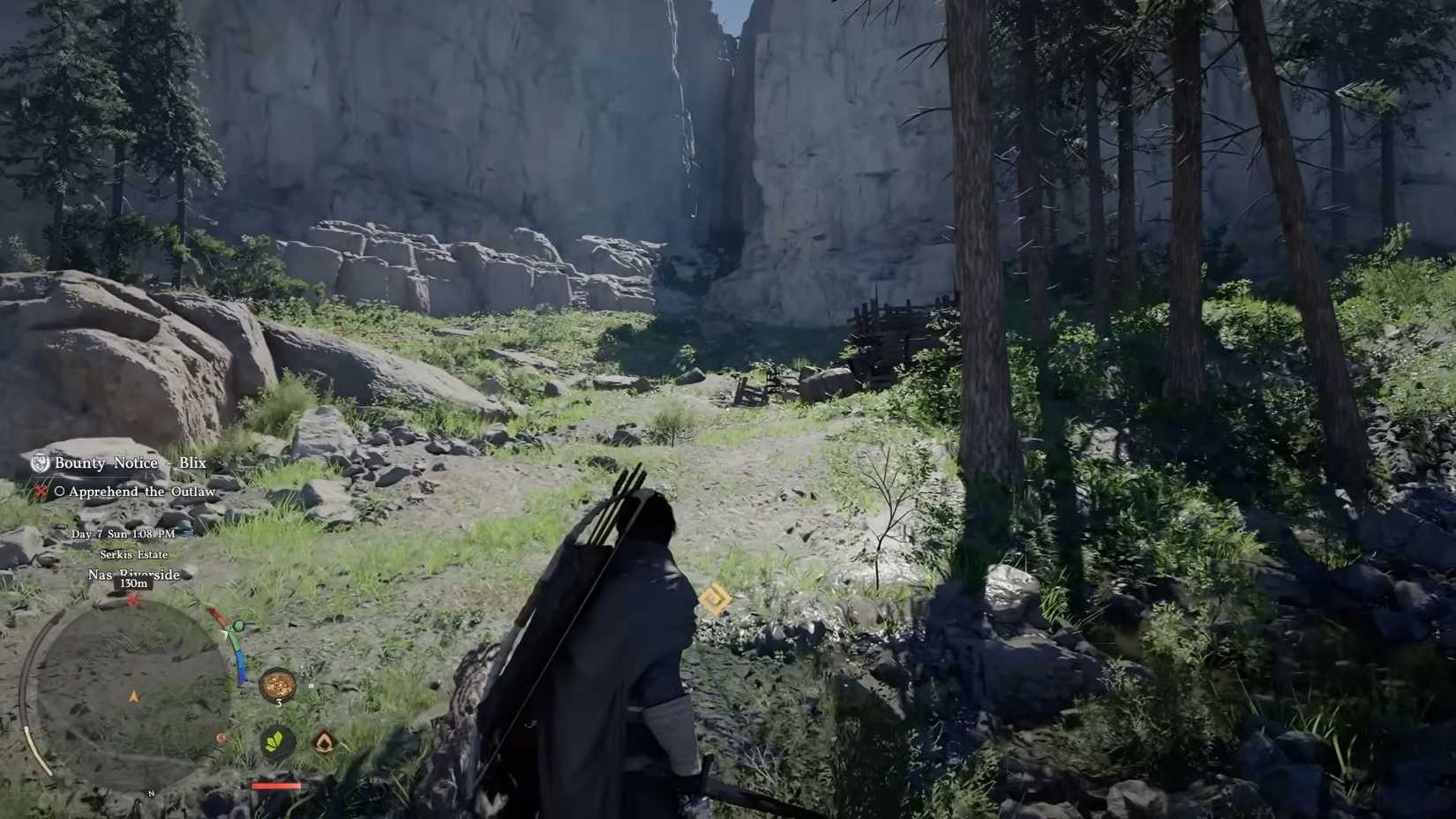 Crimson Desert Blix in the distance