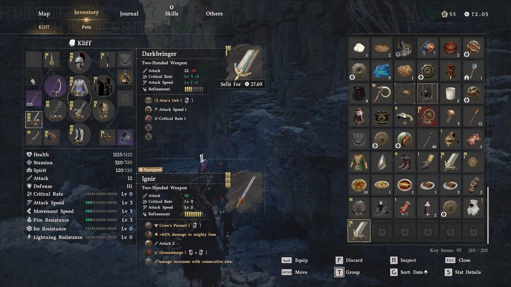 Crimson Desert Darkbringer weapon