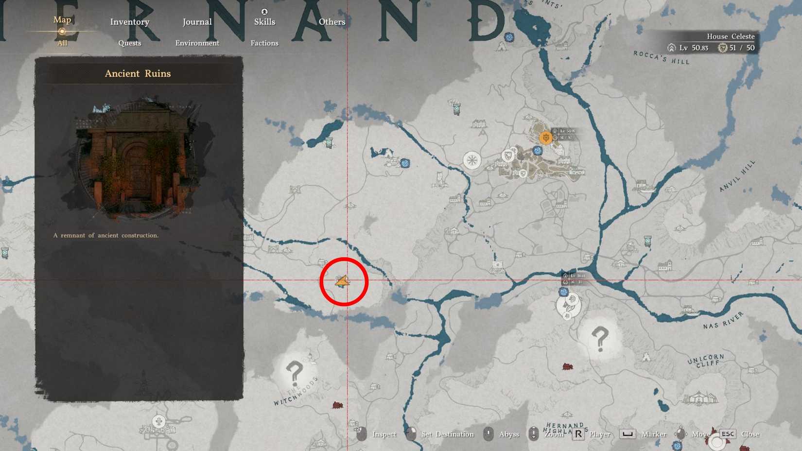 Crimson Desert Duskwood Hill Ruins Puzzle Location