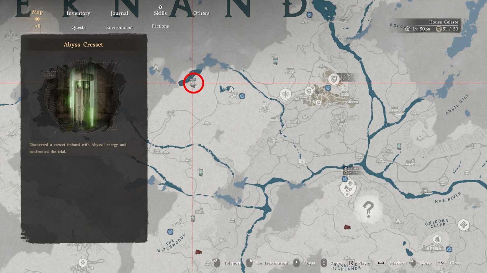 Crimson Desert Duskwood Waterside Ruins Map Location