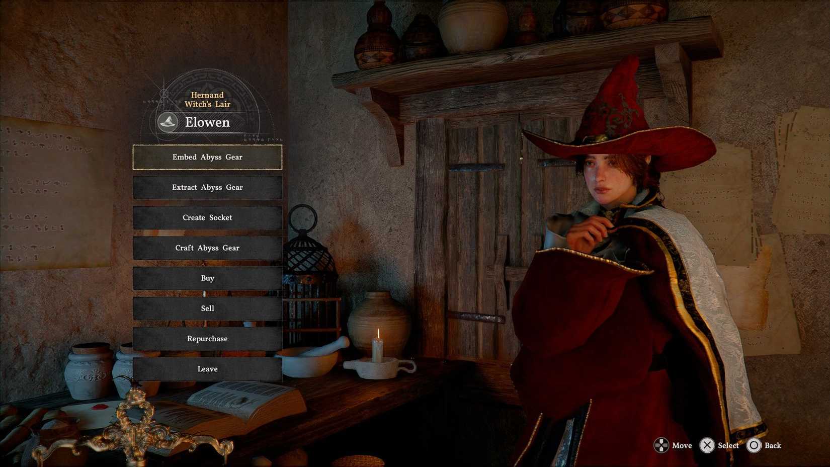 Erowen Witch of the Crimson Desert