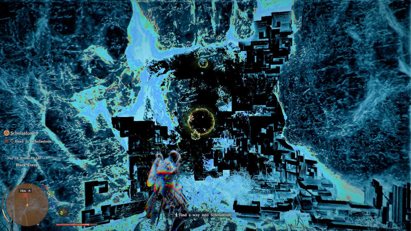 Crimson Desert Focus Palm Technique Being Used