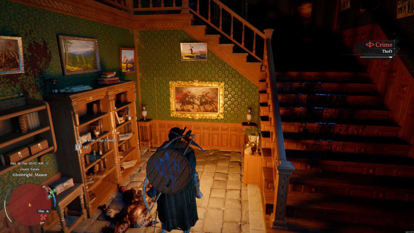 Crimson Desert Glenbright Manor Puzzle Secret Wall