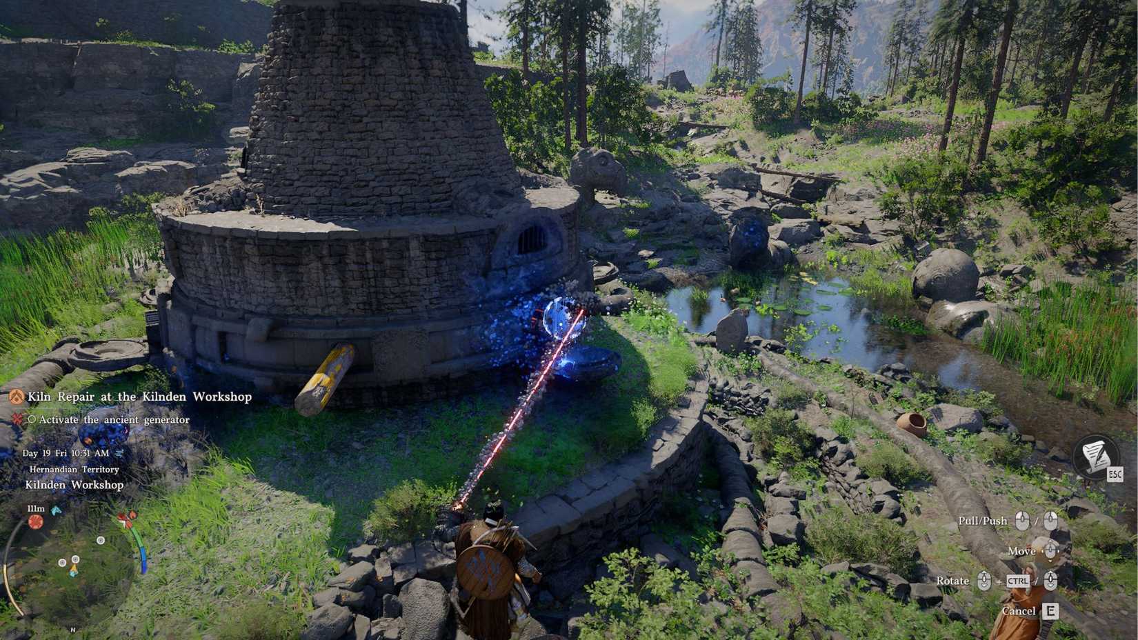 Crimson Desert Kilnden Placing Power Core