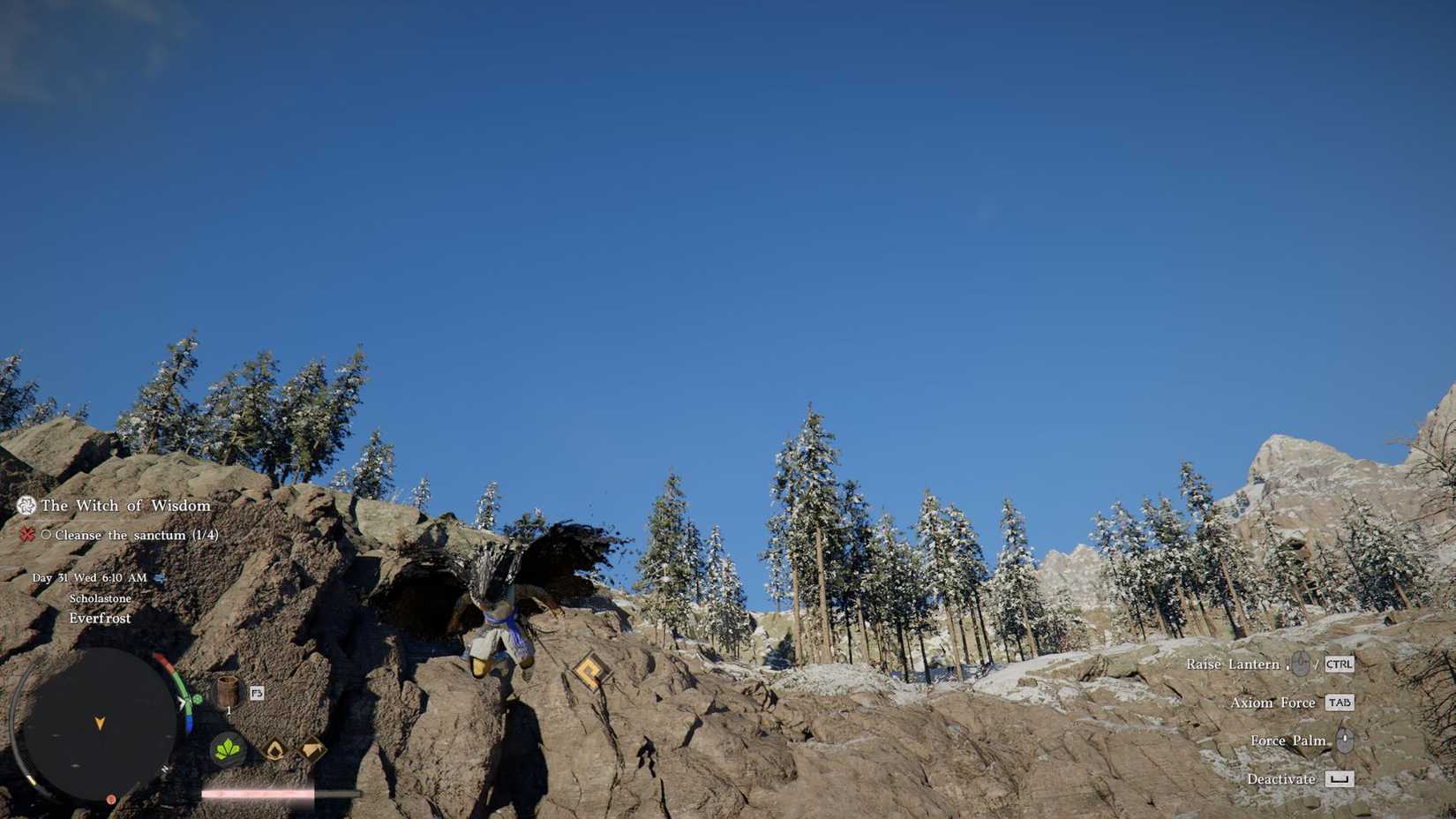 Crimson Desert Player in Flight Mode