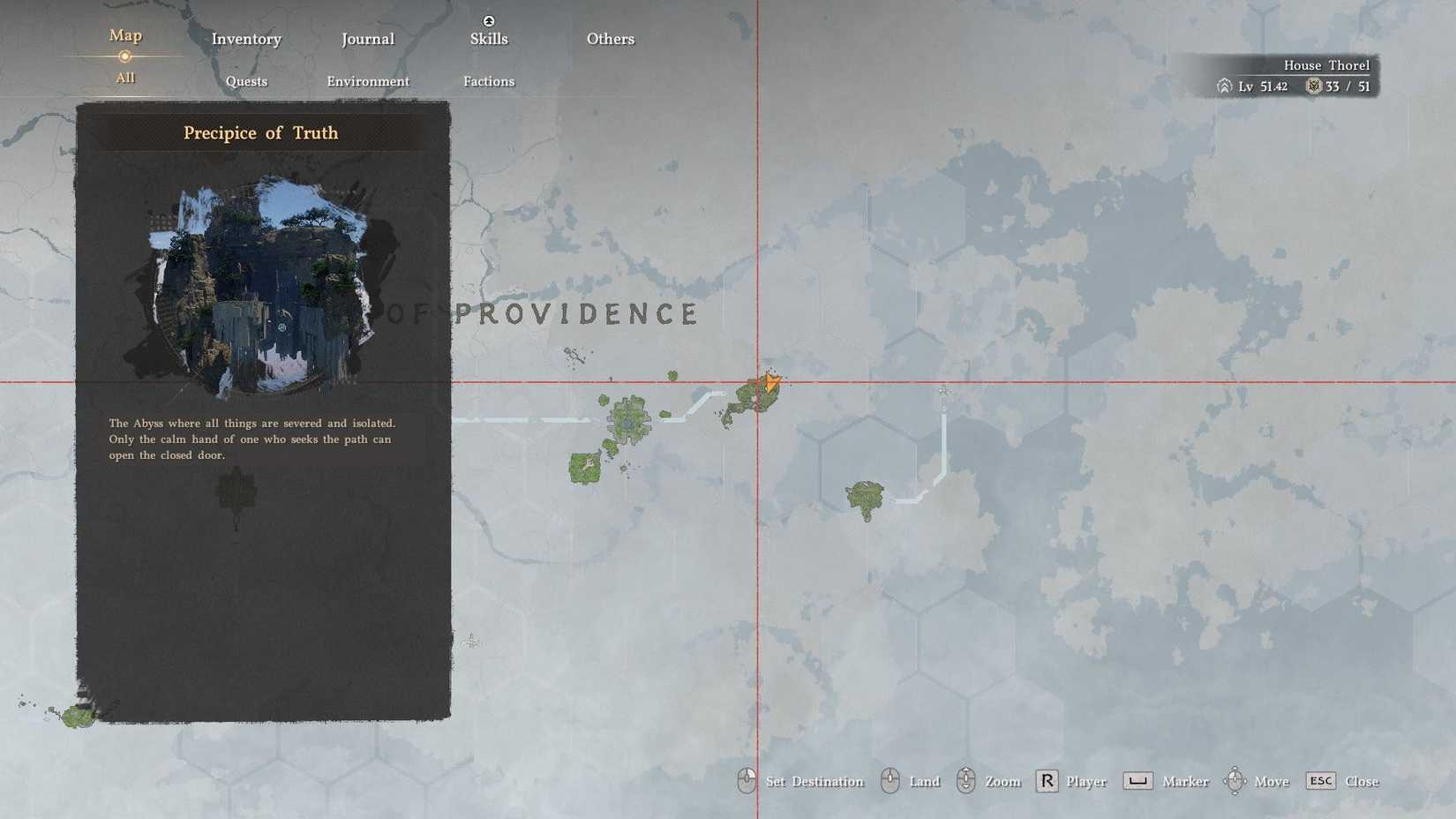 Crimson Desert Precipice of Truth location