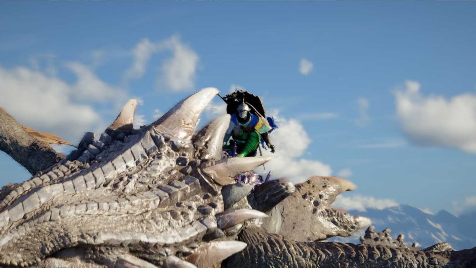 Crimson Desert Riding a Dragon