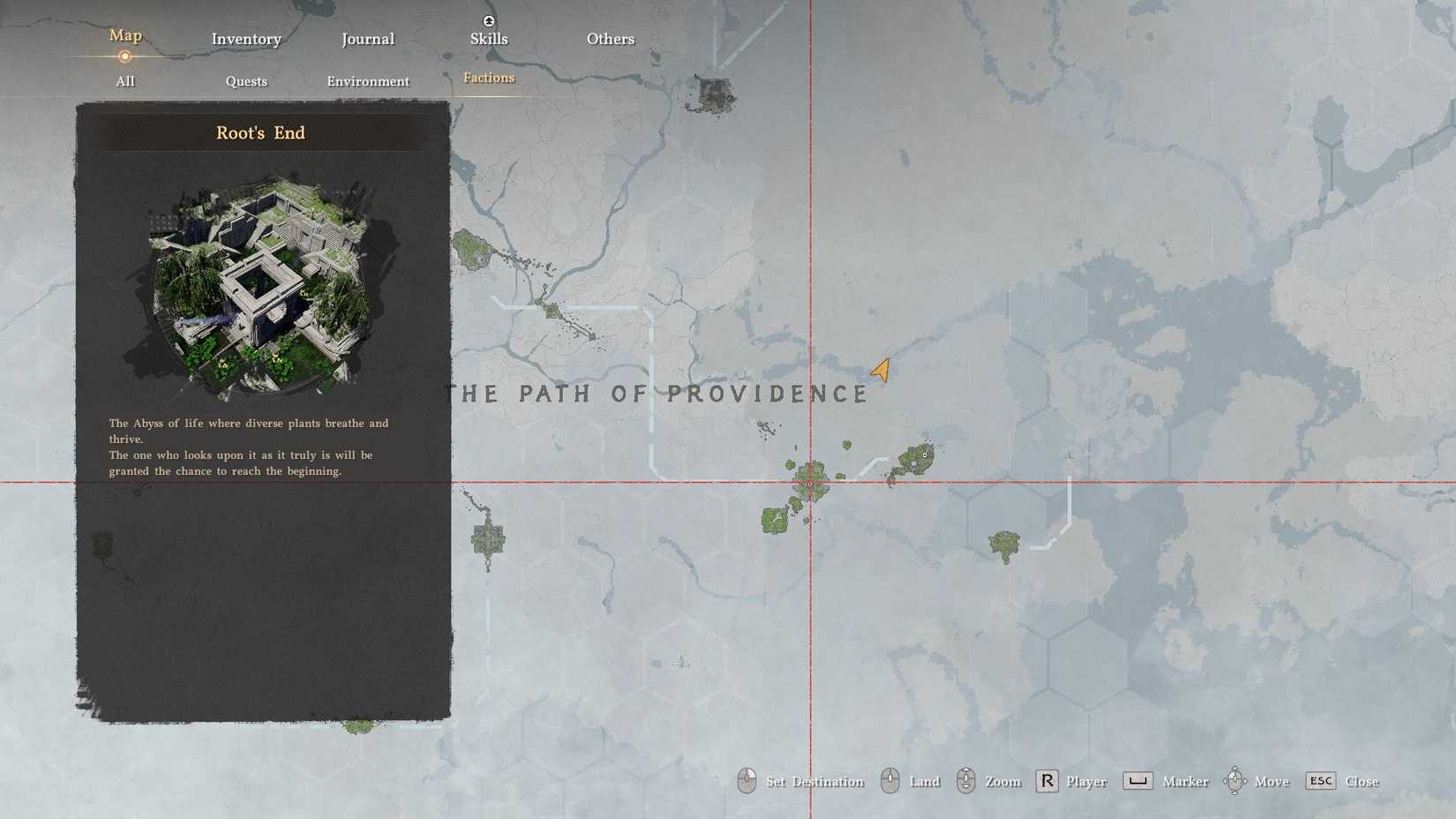 Crimson Desert Root's End Location