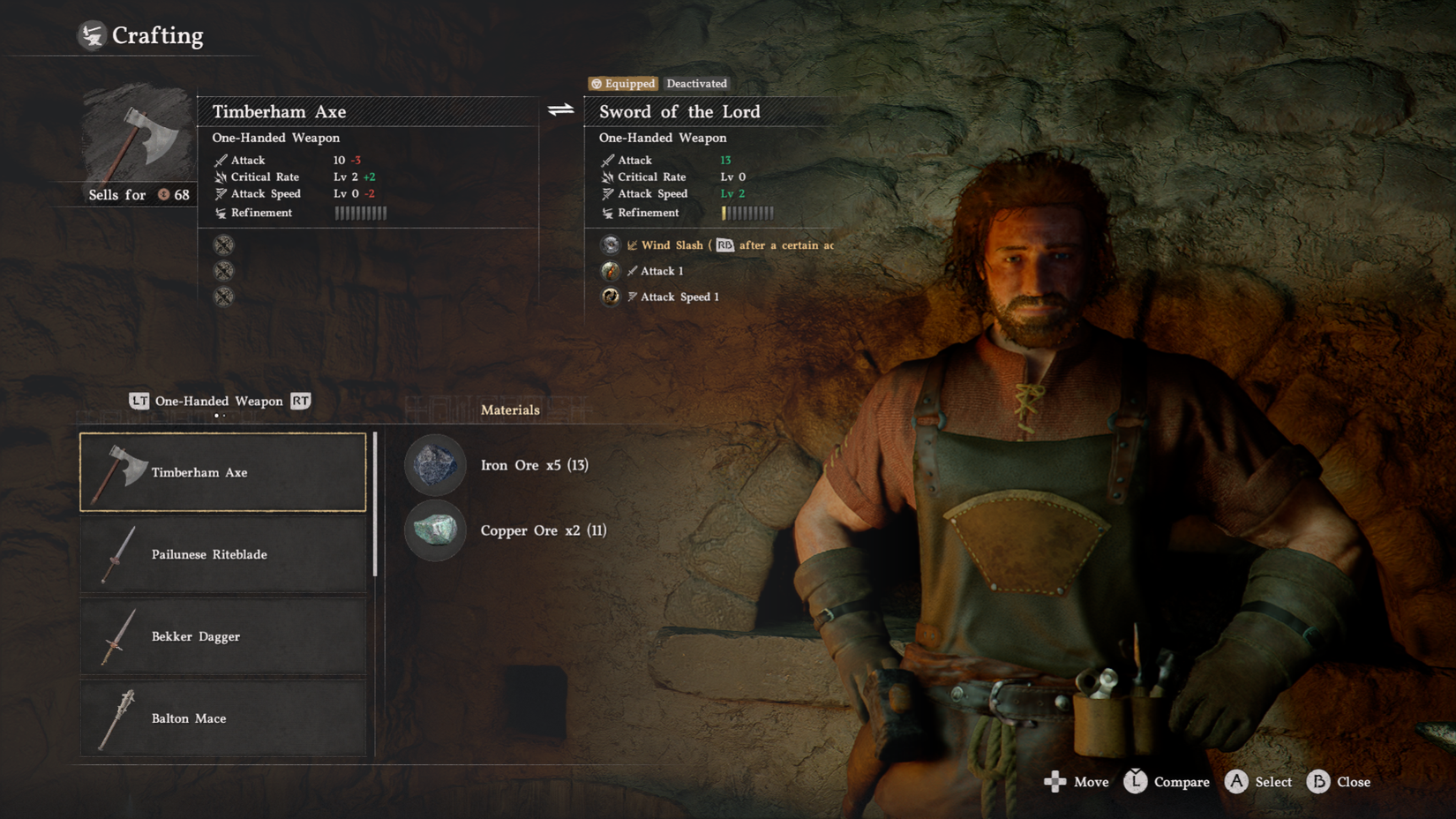 Crimson Desert - Weapon Crafting