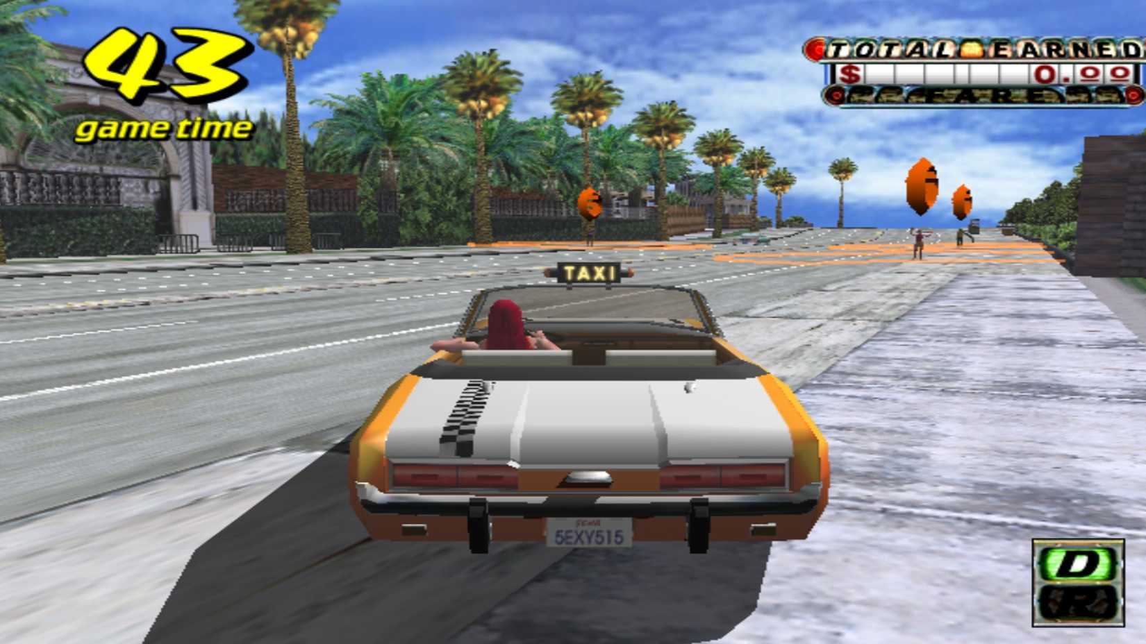 the first stage in crazy taxi