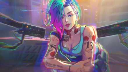 Cyberpunk Trading Card Game Hacker