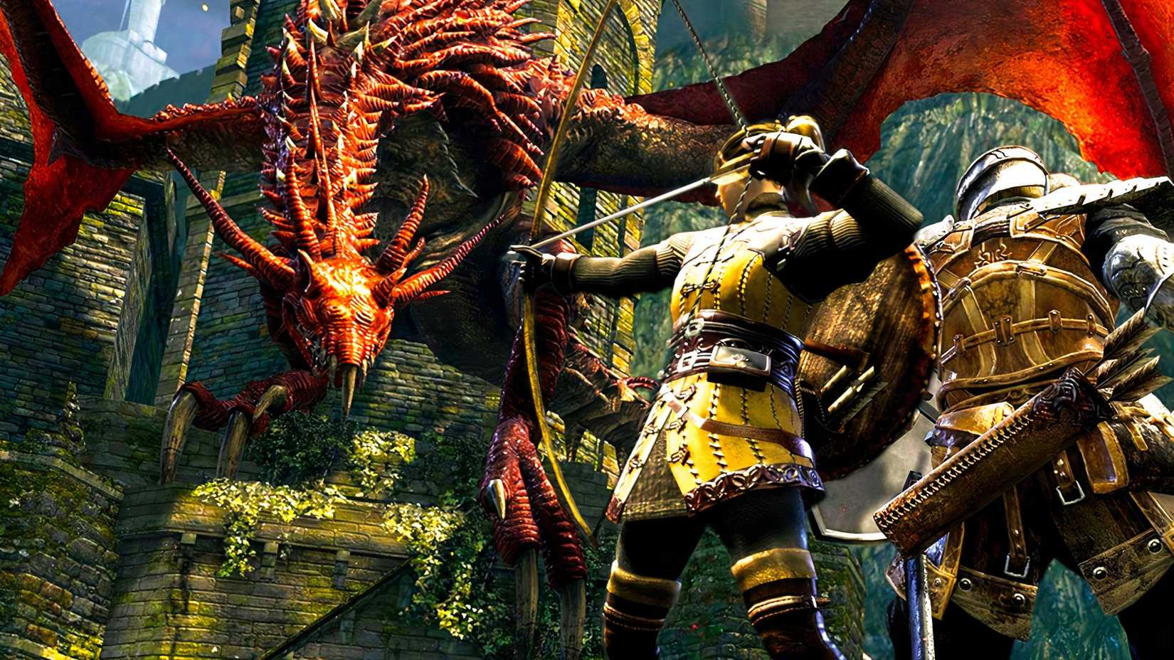 Dark Souls dragon boss