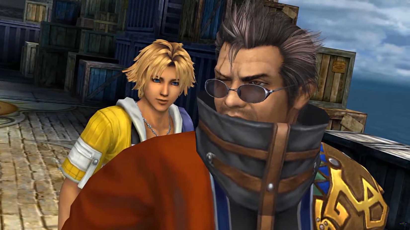 Final Fantasy 10 Auron Tidus Luca Conversation