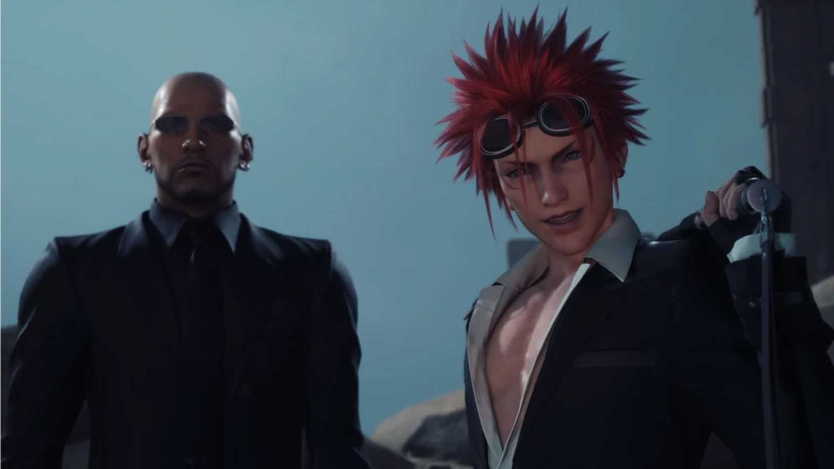 Final Fantasy 7 Rebirth Reno Rude Standing