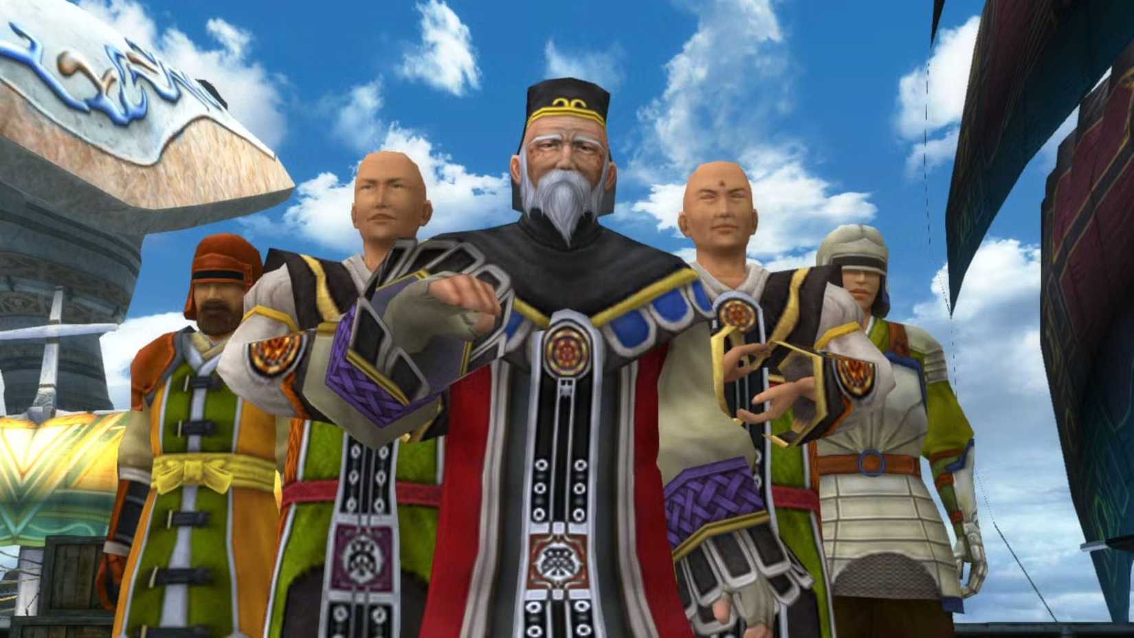 Final Fantasy X Maester Mika Temple of Yevon