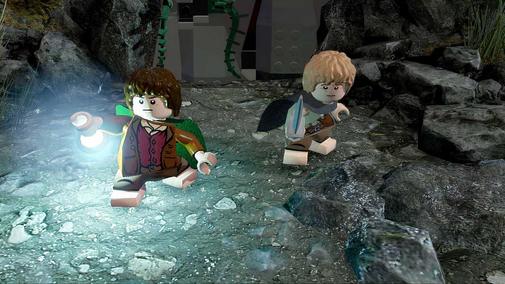Frodo & Sam In LEGO Lord of the Rings