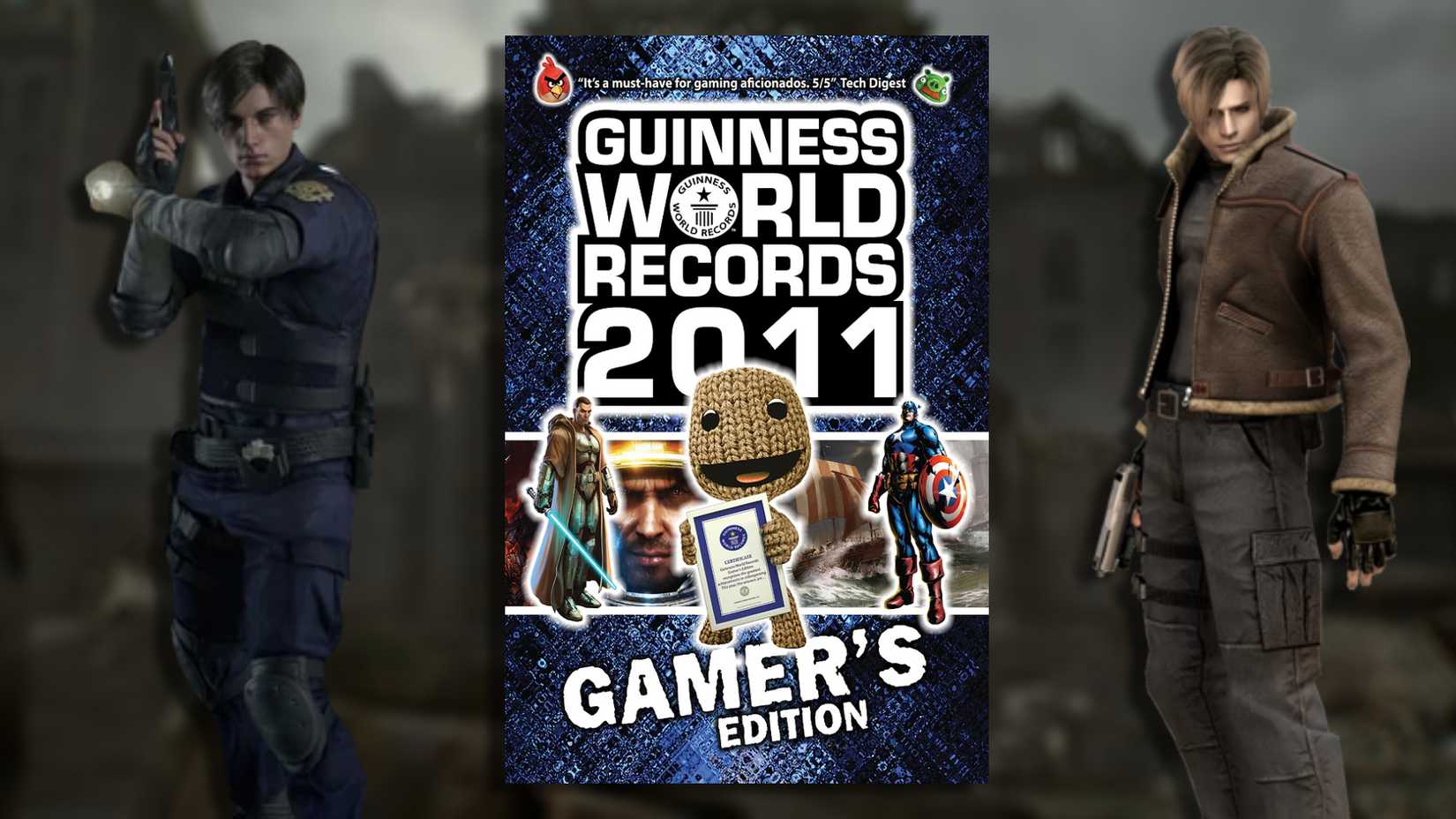 Guinness Book of World Records 2011 Leon S Kennedy