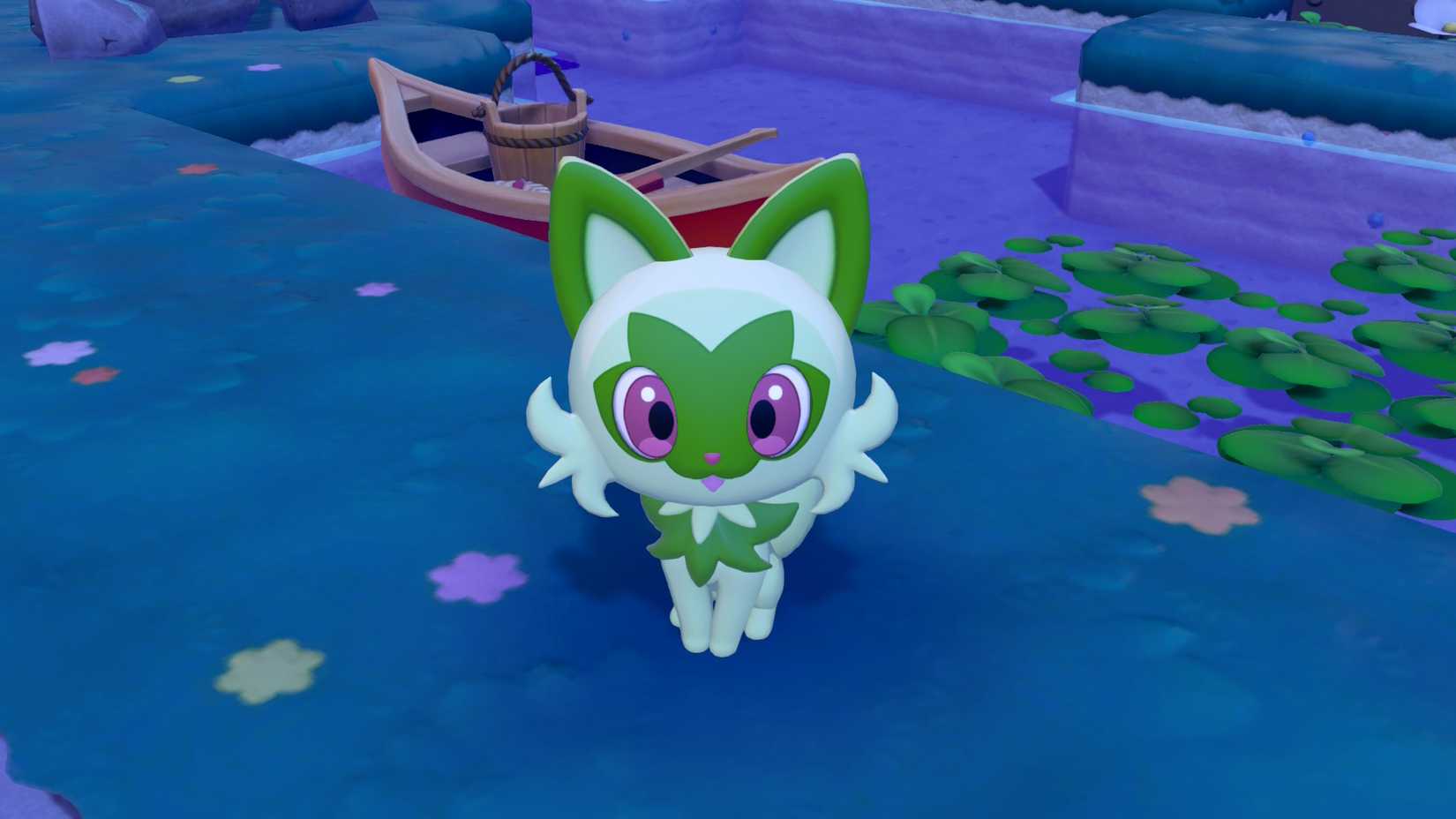 sprigatito pokopia screenshot