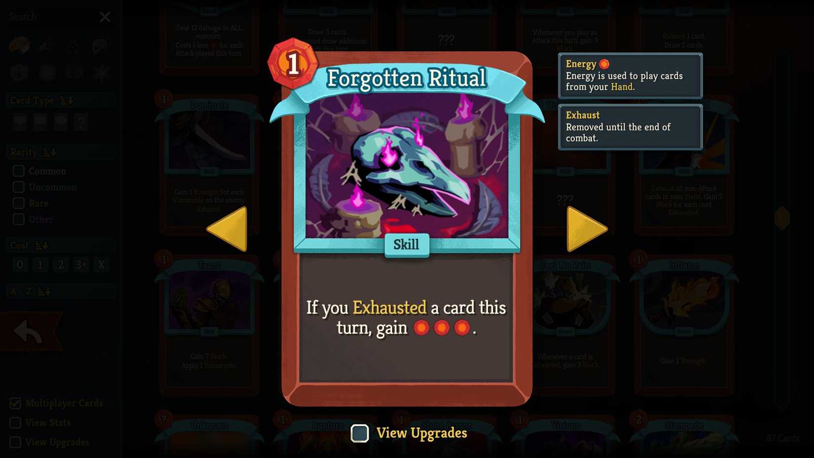 Ironclad Forgotten Ritual