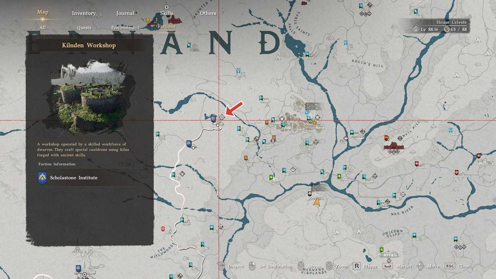 Kilnden Workshop location