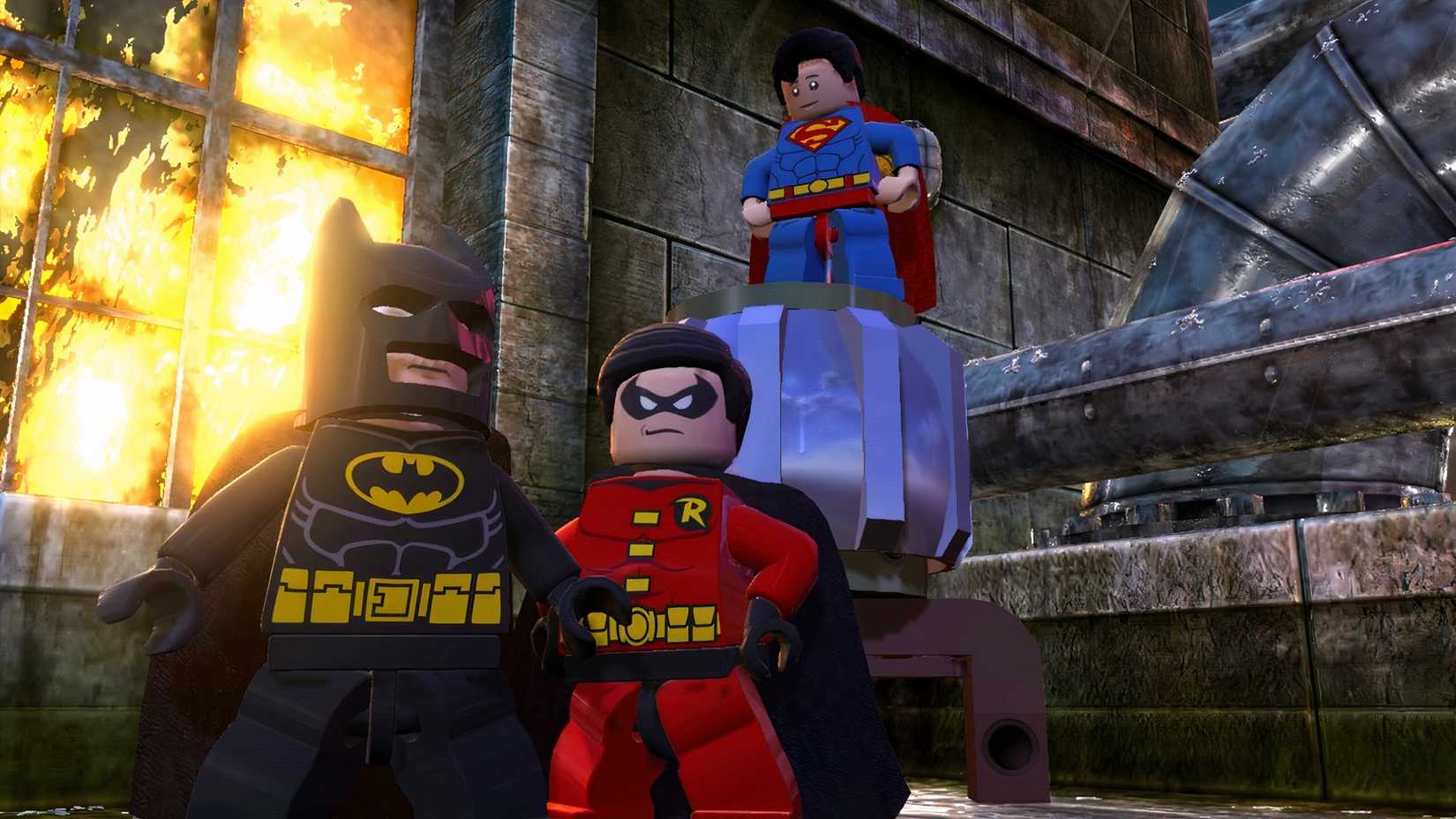 LEGO Batman 2 Batman, Robin and Superman