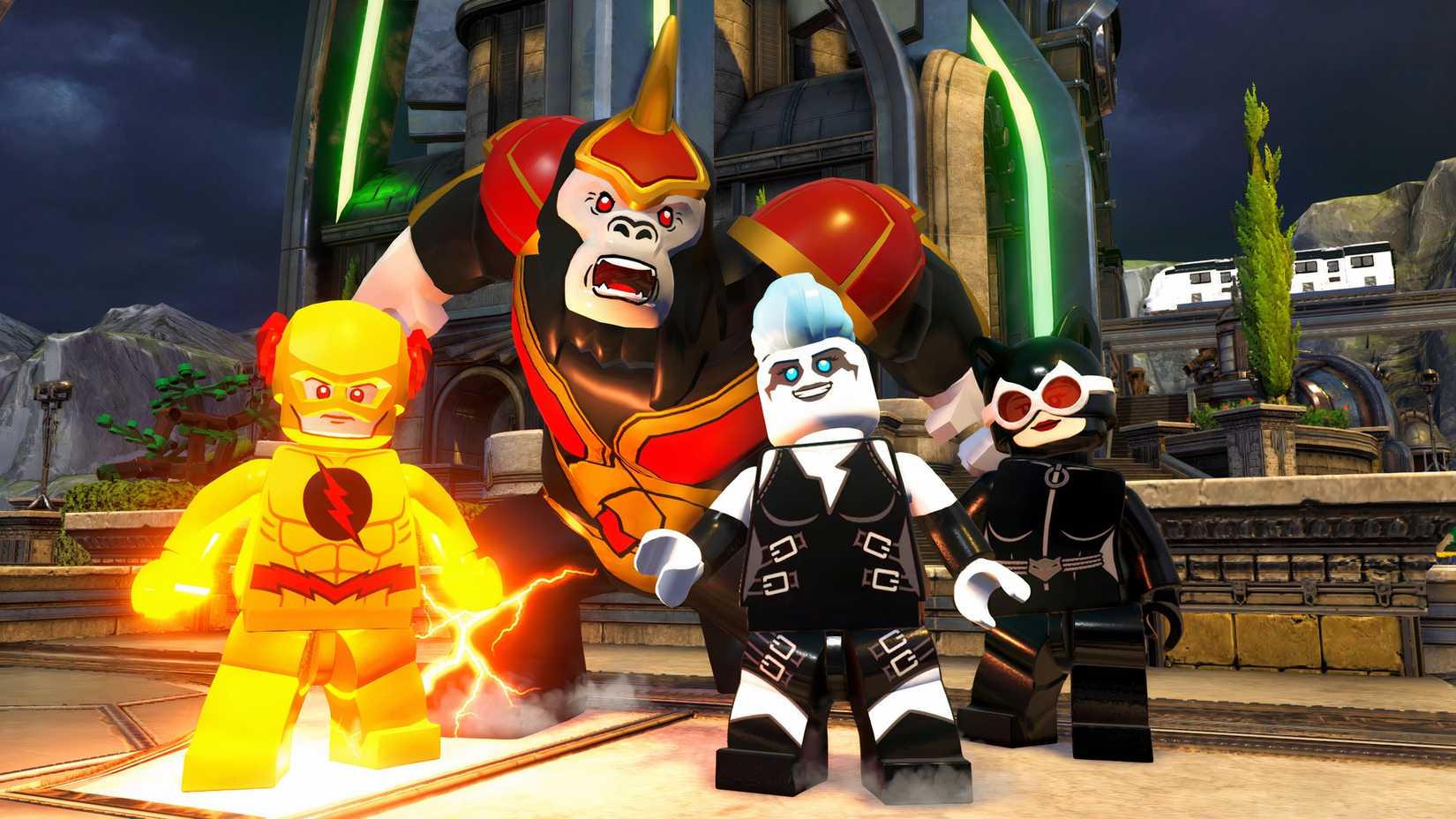 LEGO DC Super-Villains Reverse Flash, Gorilla Grodd, Catwoman and Killer Frost
