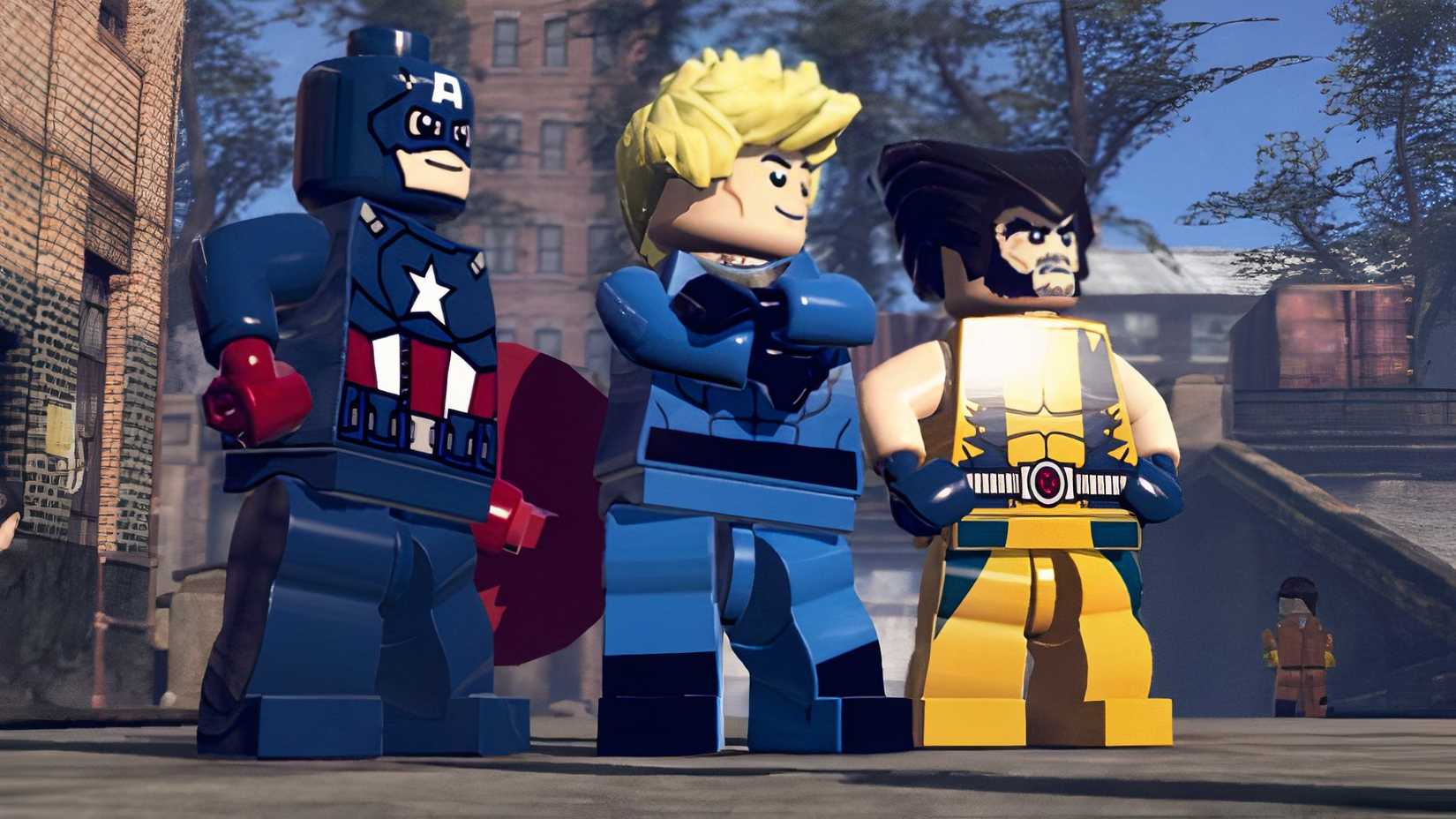 LEGO Marvel Captain America, Wolverine and Human Torch