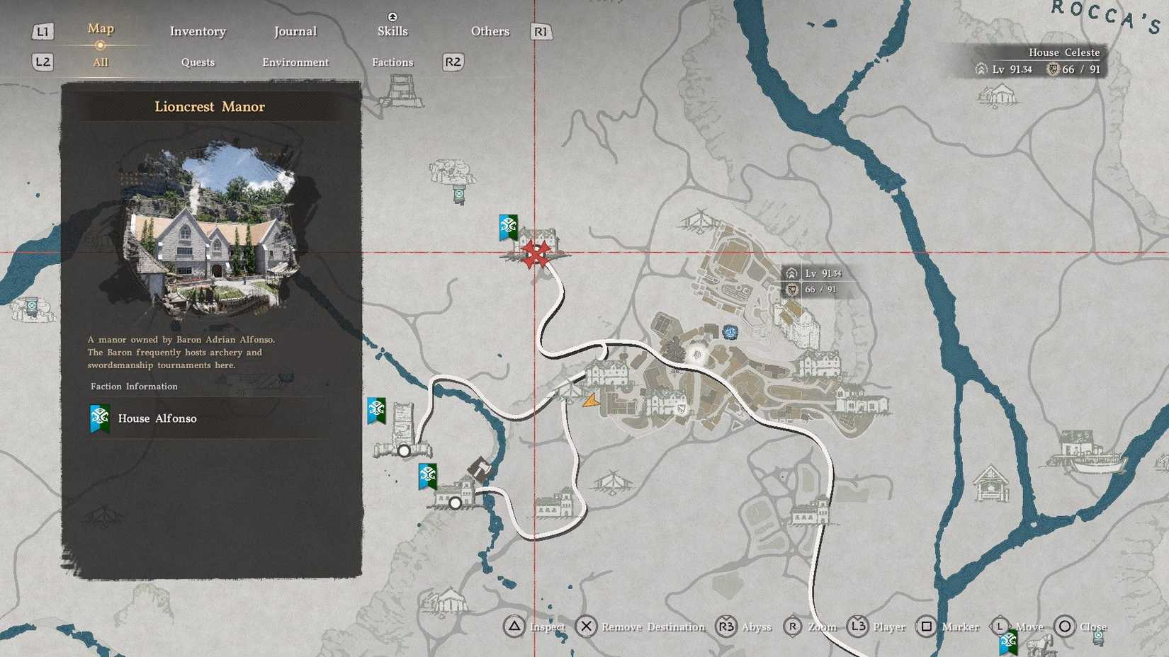 Lioncrest Manor Gold Bar Crimson Desert