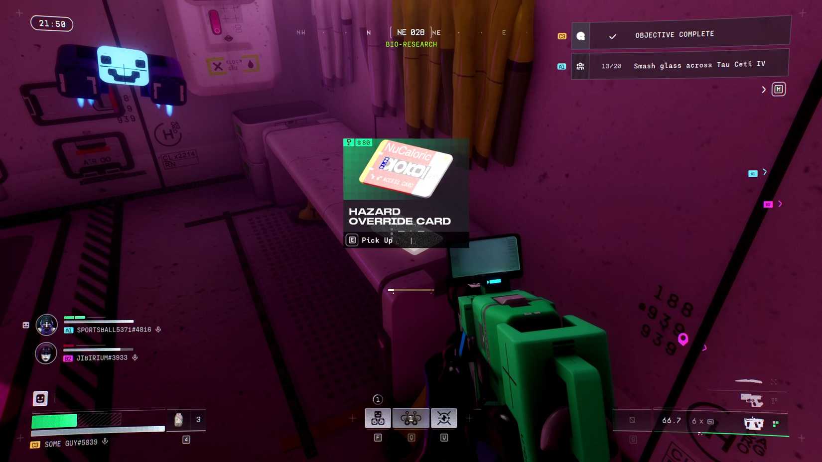 Marathon Tox Clear Hazard Override Card-1