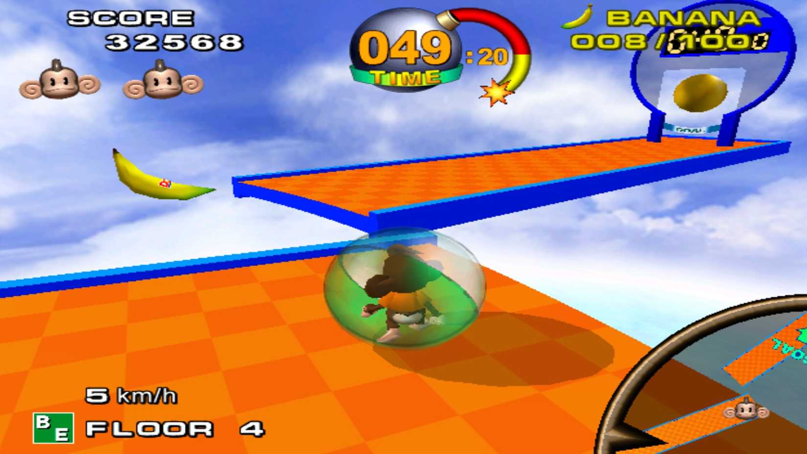 a stage from monkey ball