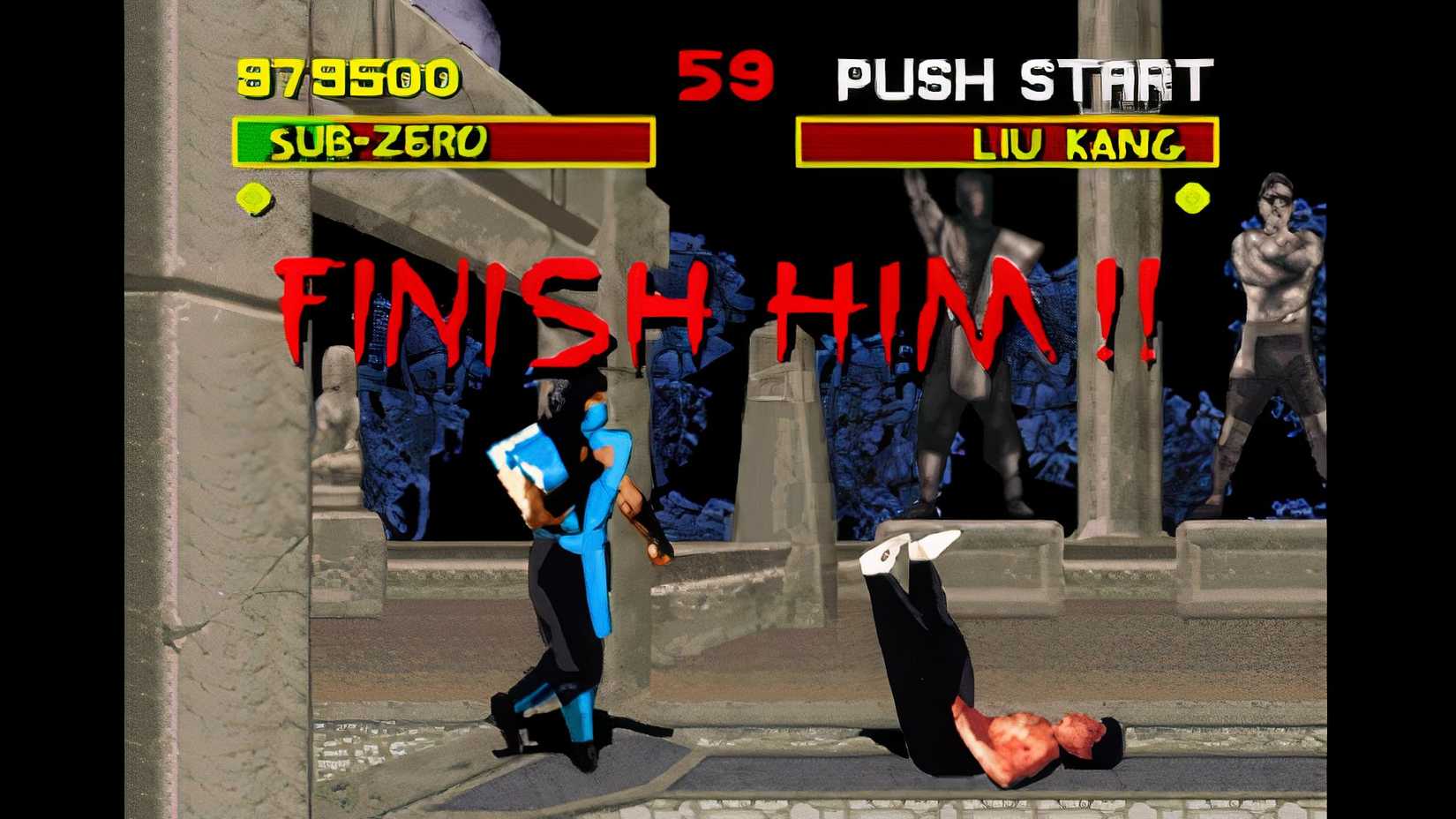 Mortal Kombat SNES Battle Underway