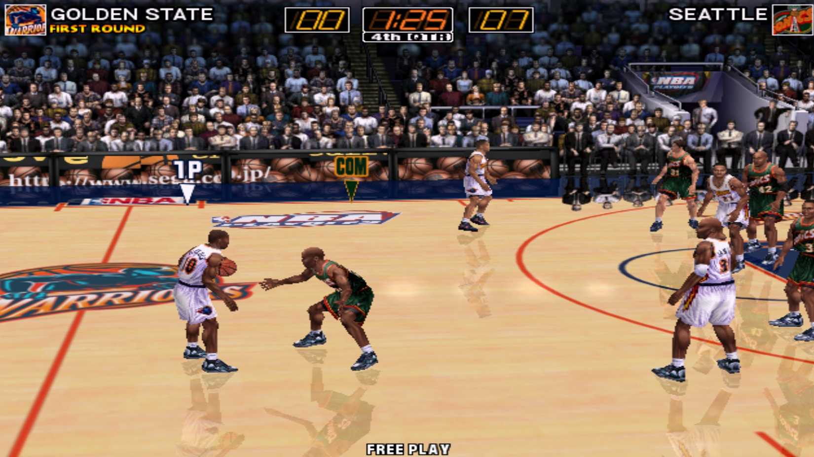 golden state vs seattle