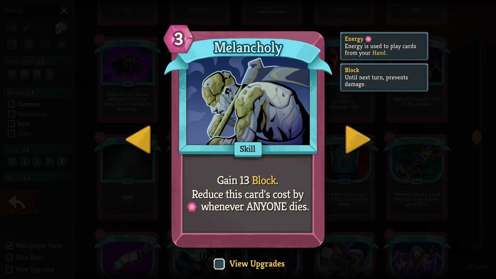 Necrobinder's Melancholy