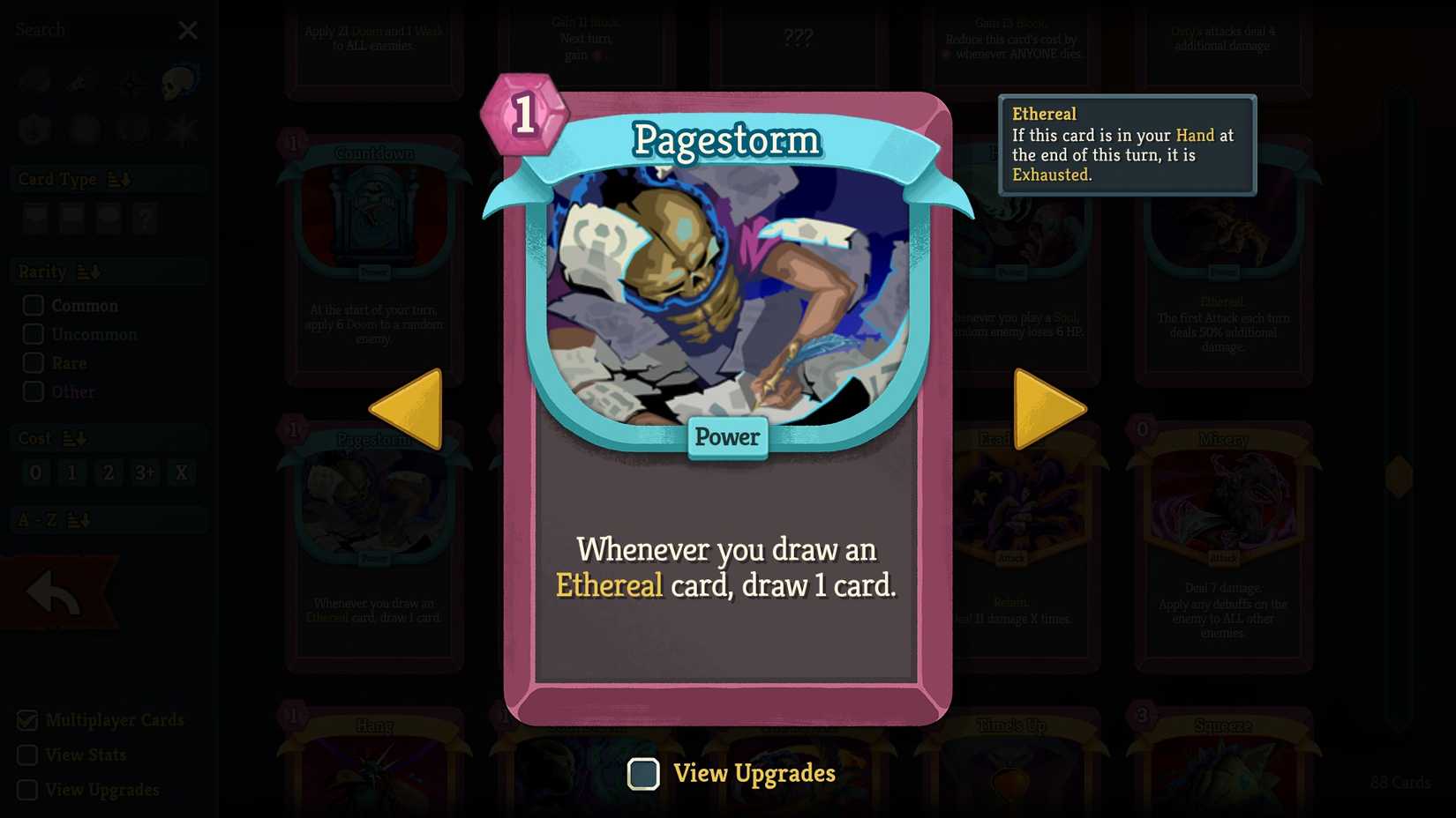 Necrobinder Pagestorm