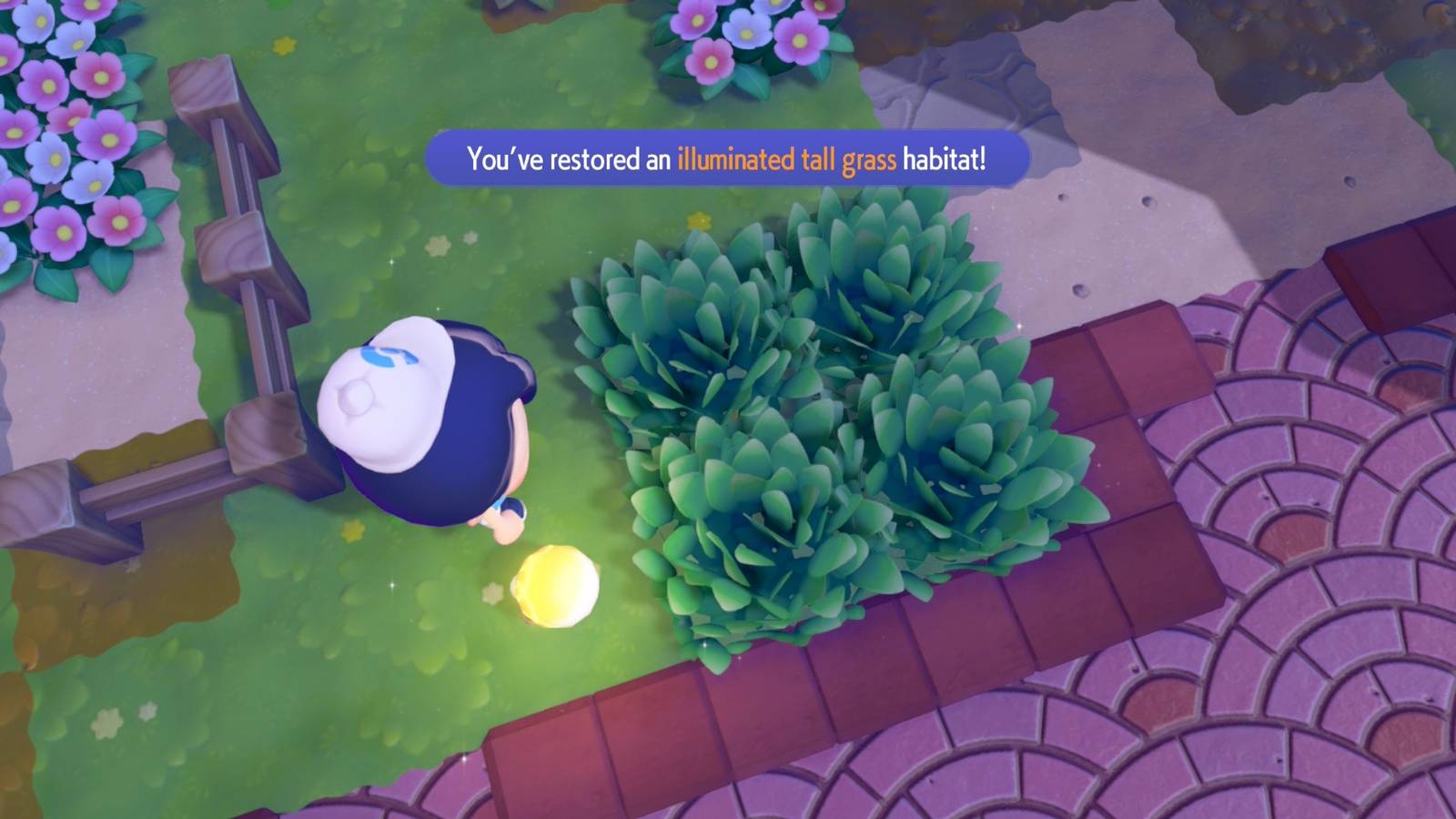 How to Build Illuminated Tall Grass in Pokémon Pokopia