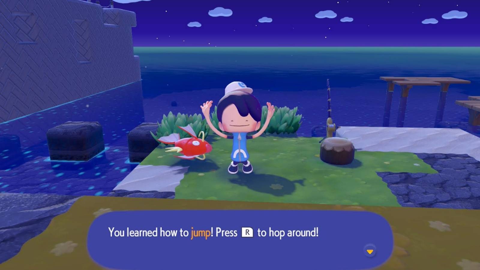 Where to Find Magikarp and Learn Jump in Pokémon Pokopia