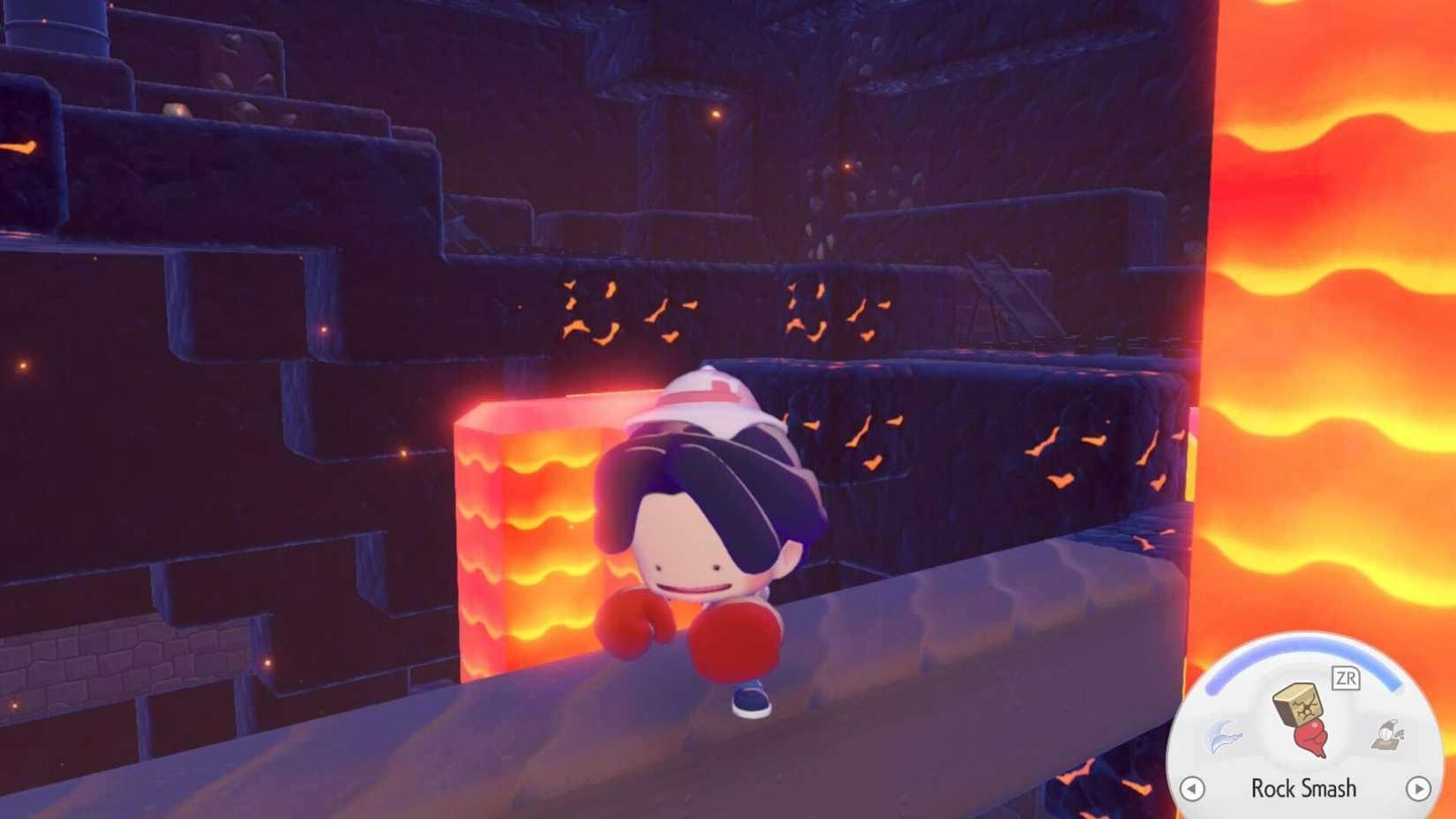 Pokemon Pokopia Lava Fighting