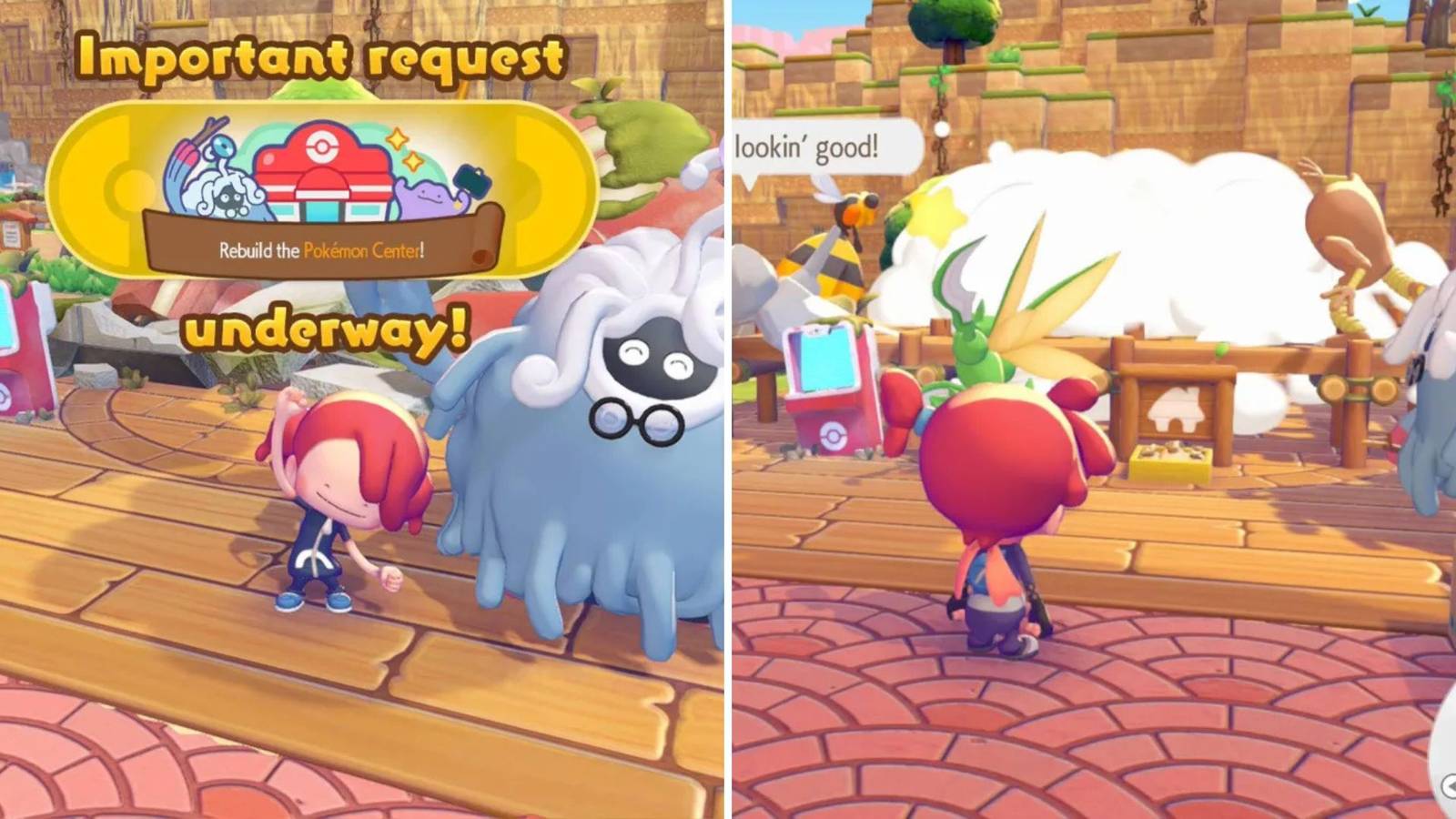 How to Rebuild the Pokémon Center in Pokémon Pokopia