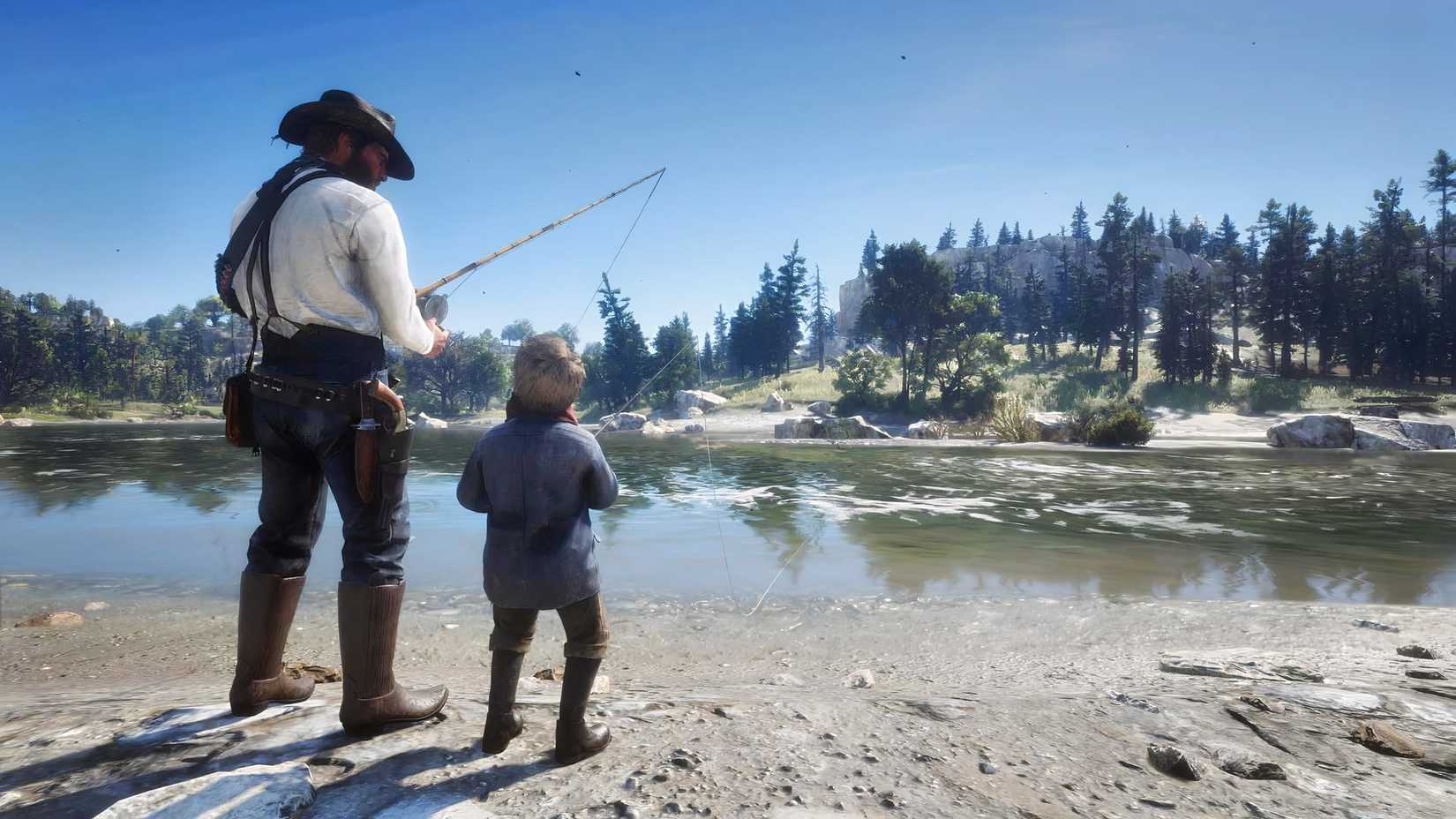 Rdr2 Jack Arthur Fishing
