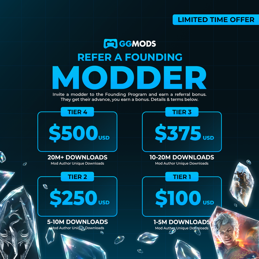 Refer a Founding Modder - GGMods